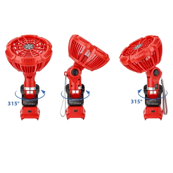 Portable Clip on Fan for Craftsman V20 Battery w/3 Speed (battery not included) - Picture 4 of 17